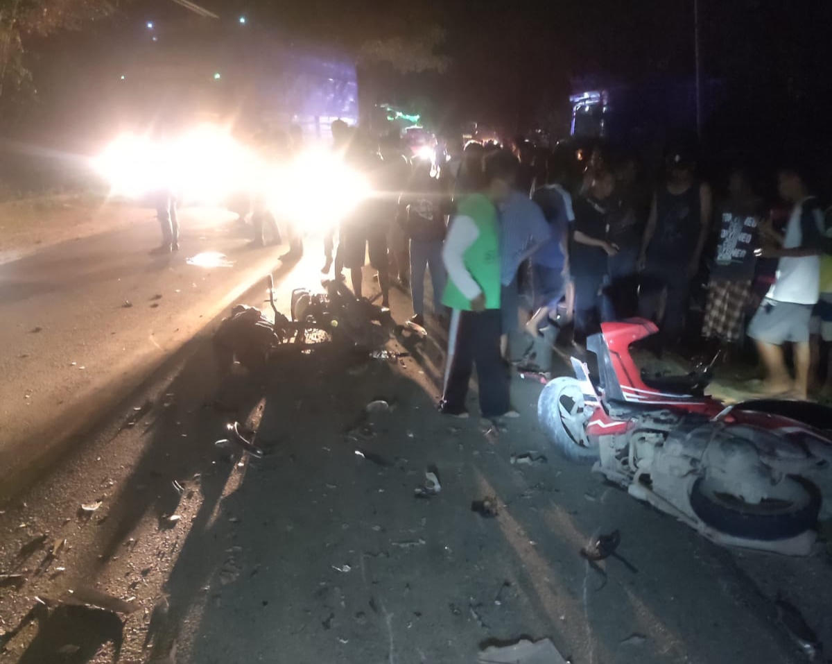 Dua Motor Tabrakan Di Plampang Dua Orang Meninggal Fokus Ntb